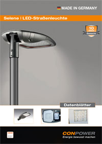 Datenblätter LED Straßenleuchte Selene S