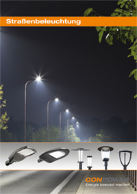 Flyer LED Lichtmanagement Logistik