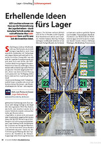 Fachartikel VerkersRUNDCHAU - Logistik