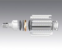 LED Retrofit Ilumina - Explosionsdarstellung