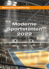 Flyer für die Förderung von Sportstätten