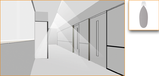 Ortus Abstrahlcharakteristik 60 Grad